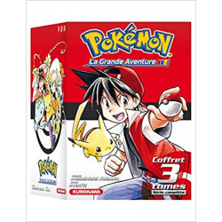 COFFRET - Pokémon - La Grande Aventure Tomes 1-2-3 + Guide Pokémon9782368525494