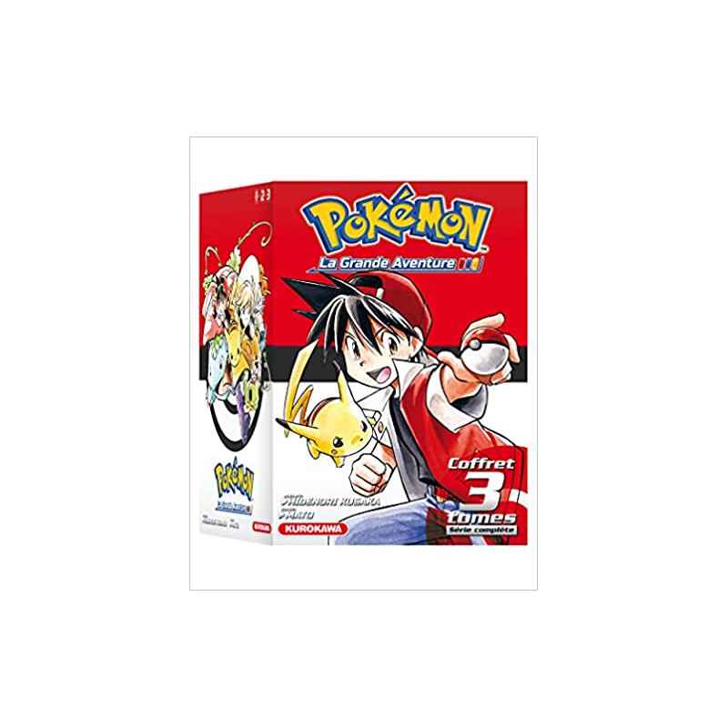 COFFRET - Pokémon - La Grande Aventure Tomes 1-2-3 + Guide Pokémon9782368525494