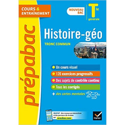 Prépabac Histoire-Géographie Tle générale - Bac 20229782401064713
