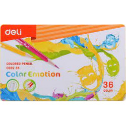 Color Pencils Deli Color Emotion 36 Colors Consulter6935205308894