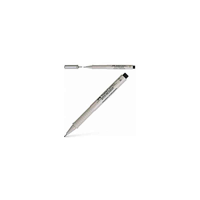 Faber-Castell Ecco Pigment Pointe Fibre Pen, 0.8 mm, Noir4005401668992