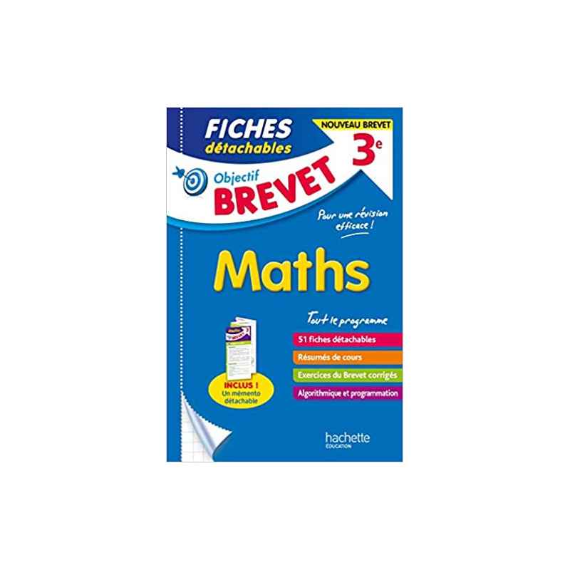Objectif Brevet - Fiches Maths