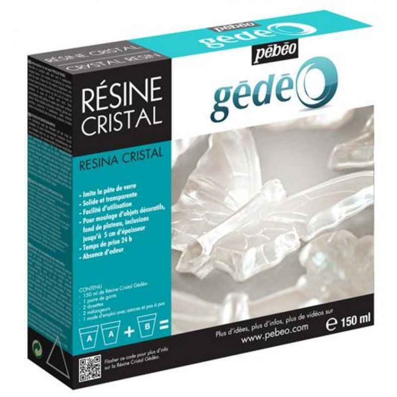 Résine Cristal Pébéo Gédéo 150 ml3597587661504