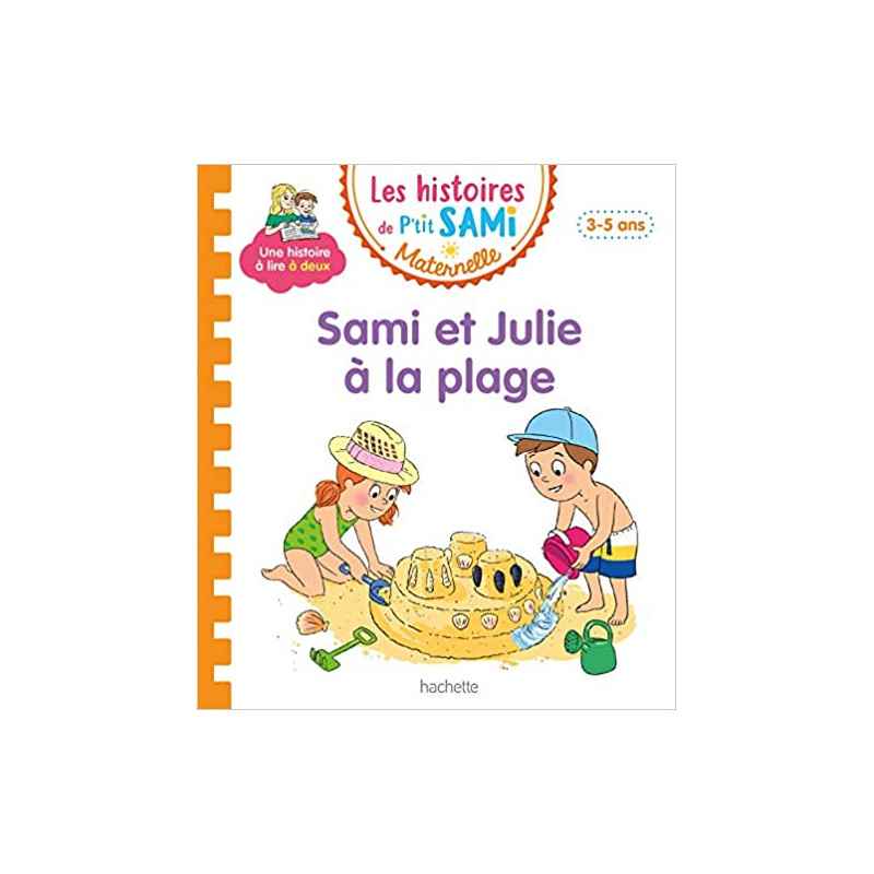 Les histoires de P'tit Sami Maternelle (3-5 ans) : Sami et Julie à la plage9782017080817