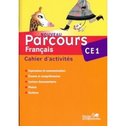 Parcours Français CE1 - Cahier d'activités.9782747307536