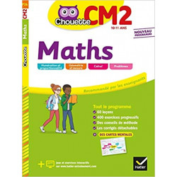 Maths CM2: cahier d'entraînement et de révision9782401050426