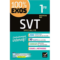 SVT 1re générale (spécialité): exercices résolus - Nouveau programme de Première9782401053175