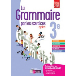 La grammaire par les exercices 3e9782047332832