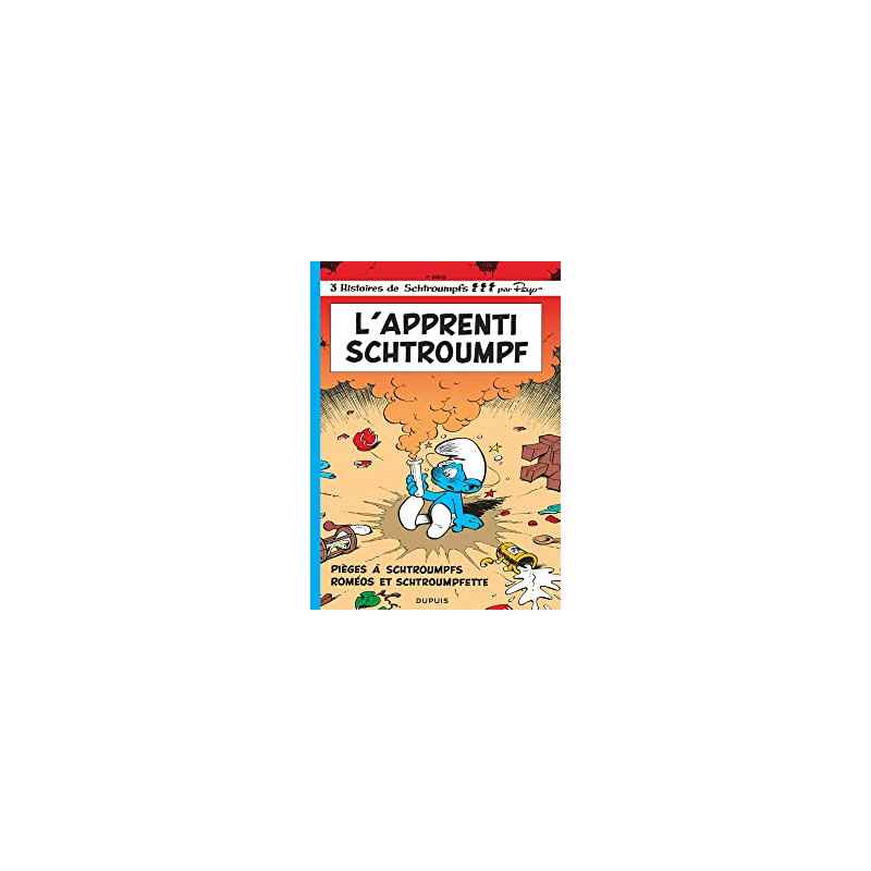 Les Schtroumpfs, tome 7 : L'Apprenti Schtroumpf - Pièges à Schtroumpfs - Roméos et Schtroumpfette9782800101149