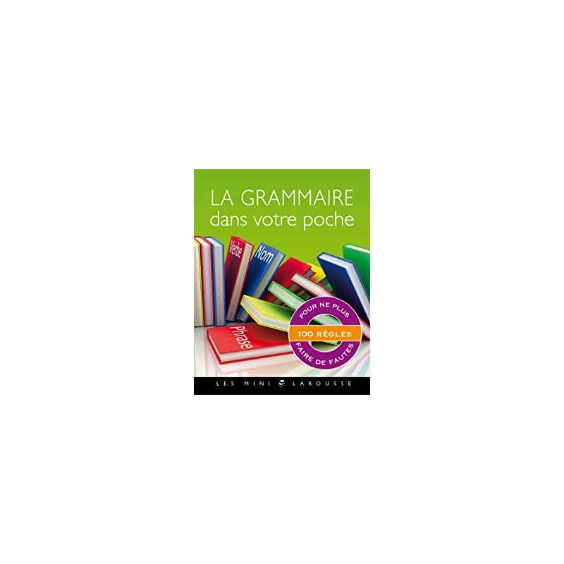La grammaire dans votre poche (Les mini Larousse) de André Vulin9782036004771