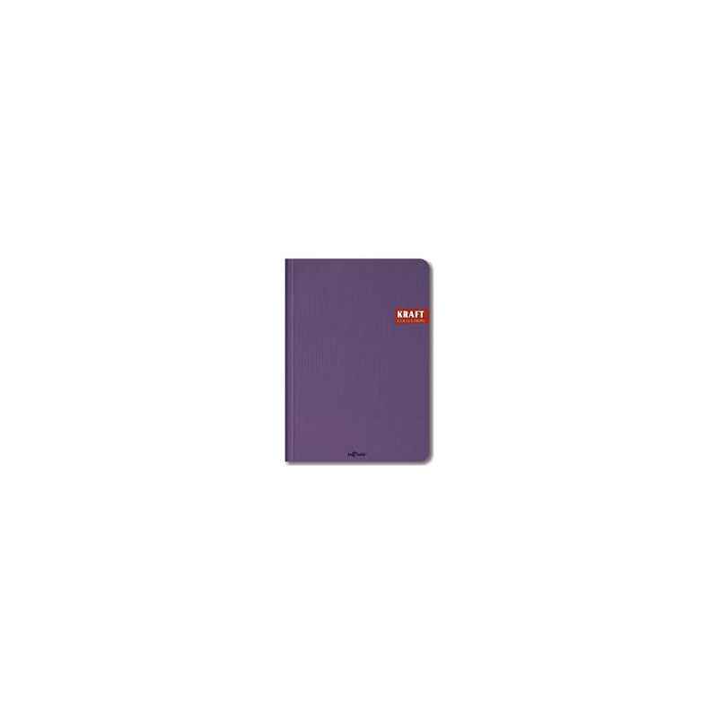 Notebook KRAFT violet à rayures8691498105296