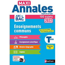 Maxi-Annales ABC du BAC 20229782091572727