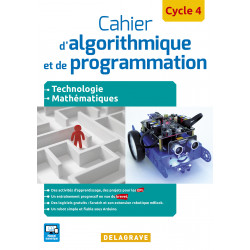 Cahier d'algorithmique et de programmation Cycle 49782206101521