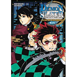 Demon Slayer : Livre de coloriage Bleu de Koyoharu Gotouge