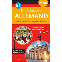 Dictionnaire Poche Hachette Langenscheidt - Bilingue Allemand9782014006575