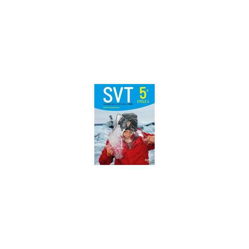 SVT 5e cycle 4 belin édition 20179782410004564