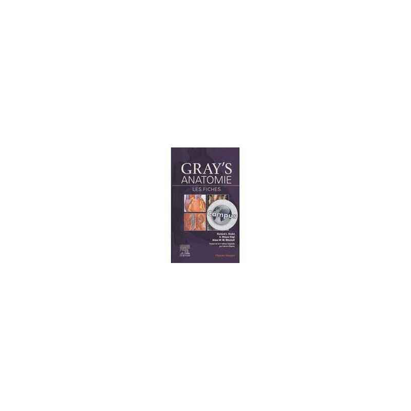 Gray's Anatomie - Les fiches (CAMPUS): Campus9782294773389