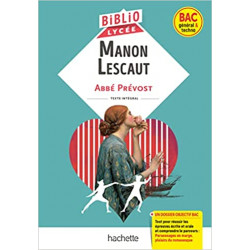 Manon Lescaut, Abbé Prévost9782017166948