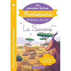 Premières lectures Montessori - Dans la savane9782036027473