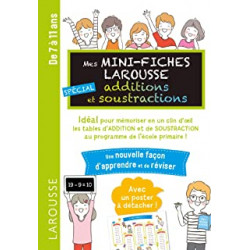 Mini Fiches spécial Additions et soustractions Additions