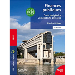 Fondamentaux - Finances publiques : droit budgétaire, comptabilité publique 2022-20239782017175698