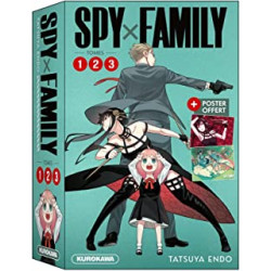 COFFRET - Spy x Family - tomes 1-2-3 + poster
