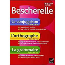 Bescherelle Coffret ( La conjugaison - L'orthographe - La grammaire )3010000066248