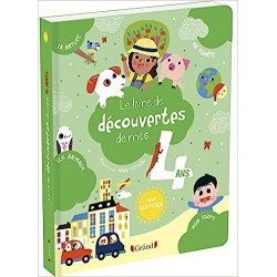 Le livre de découvertes de mes 4 ans