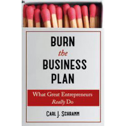 Burn The Business Plan.Carl J. Schramm9781473606913