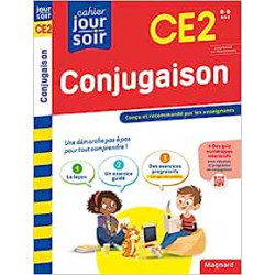 Conjugaison CE2 - Cahier Jour Soir9782210777187
