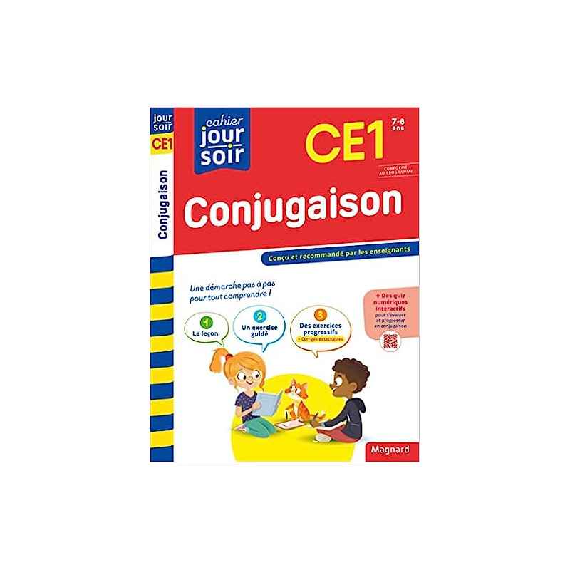 Conjugaison CE1 - Cahier Jour Soir9782210777170