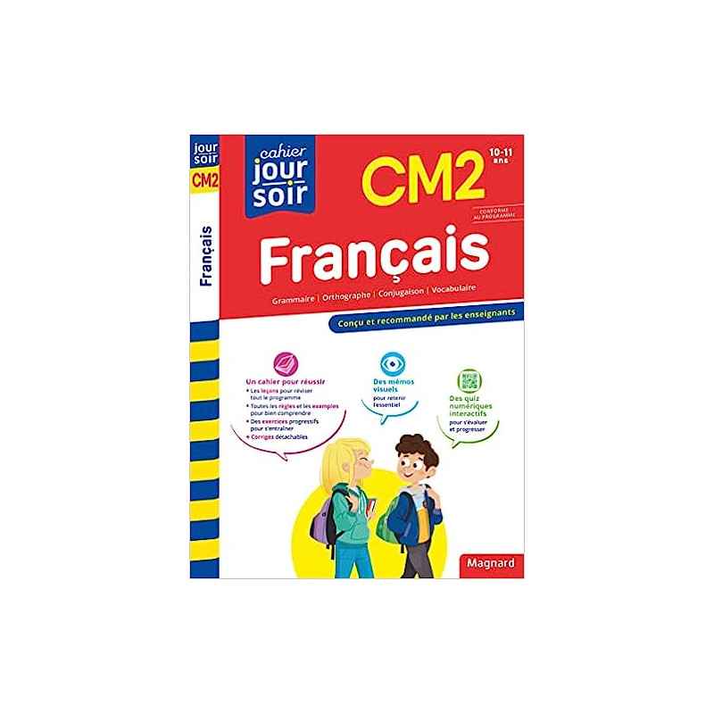 Français CM2 - Cahier Jour Soir9782210777064