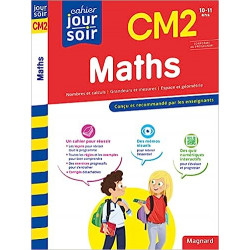 Maths CM2 - Cahier Jour Soir