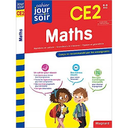 Maths CE2 - Cahier Jour Soir9782210776982