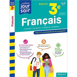 Français 3e Brevet - Cahier Jour Soir9782210777286