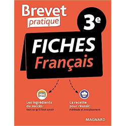 Brevet Pratique Fiches Français 3e - Brevet 2023