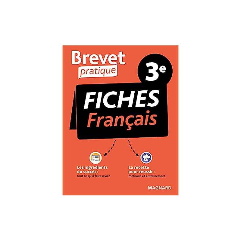 Brevet Pratique Fiches Français 3e - Brevet 20239782210770447