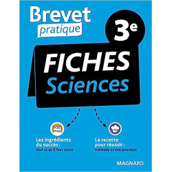Brevet Pratique Fiches Sciences 3e - Brevet 20239782210770478
