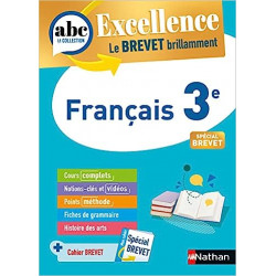 Français 3e - ABC Excellence - Le Brevet brillamment9782091571331