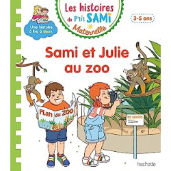 Les histoires de P'tit Sami Maternelle (3-5 ans) : Sami et Julie au zoo de Sophie de Mullenheim9782017219989