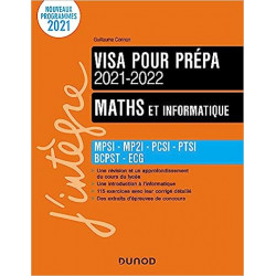 Maths et informatique - Visa pour la prépa 2021-20229782100814848