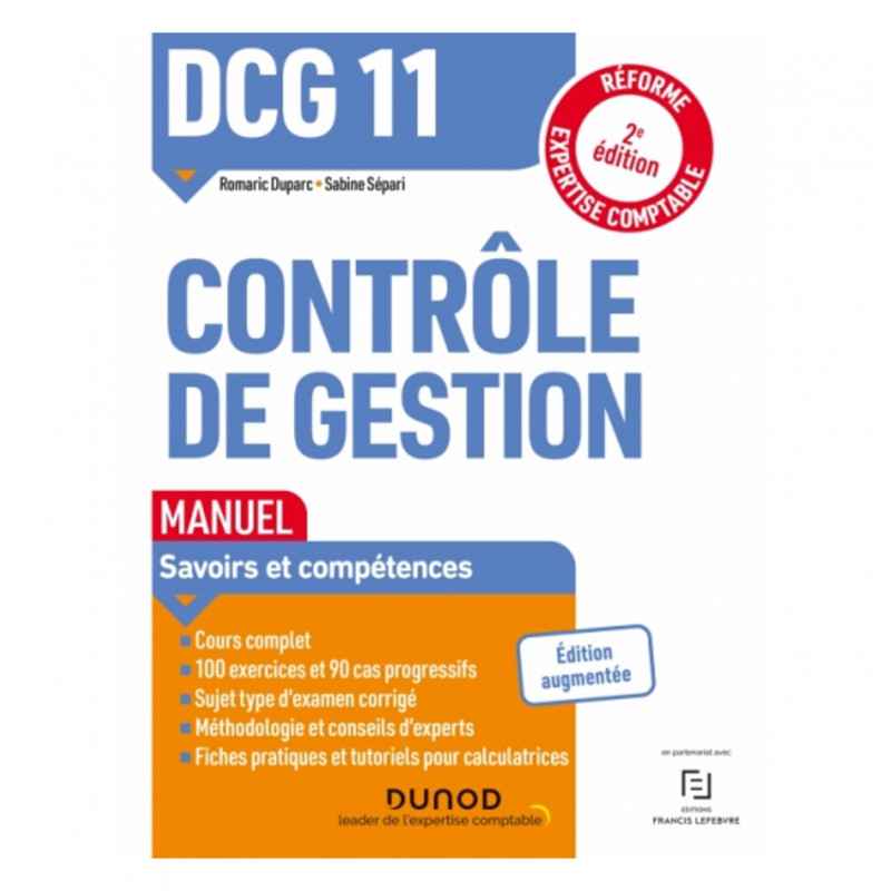 DCG 11 Contrôle de gestion9782100832118