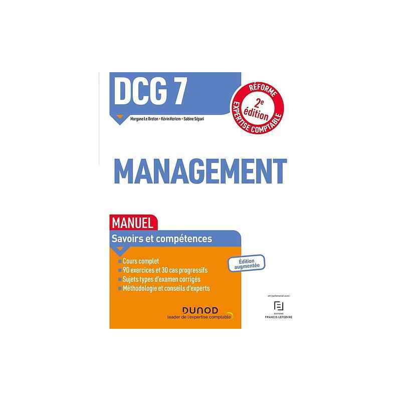DCG 7 Management - Manuel9782100826506