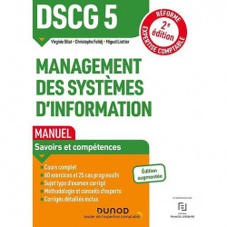 DSCG 5 Management des systèmes d'information - Manuel