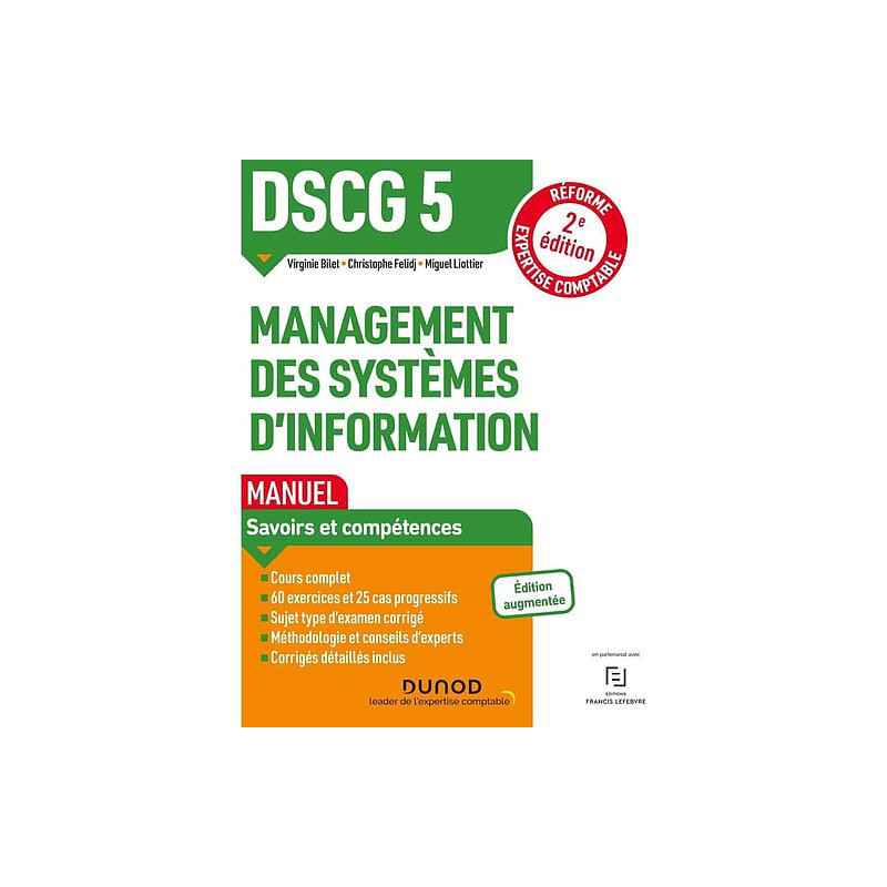 DSCG 5 Management des systèmes d'information - Manuel9782100826483
