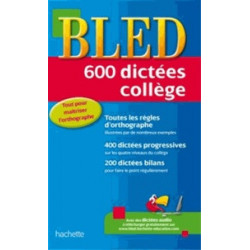 Bled 600 dictées collège.9782011700117