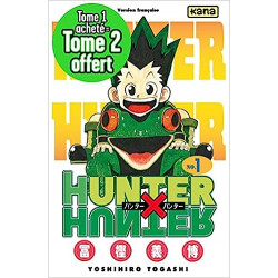 Pack 1+1 Hunter x Hunter (Tomes 1+2) - OP 1+1 2023