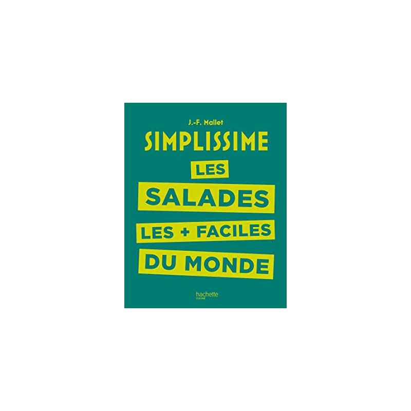 Simplissime Salades de Jean-François Mallet9782017215998