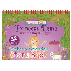 Livre d'histoires à colorier et autocollants princesse Esme9781783737598
