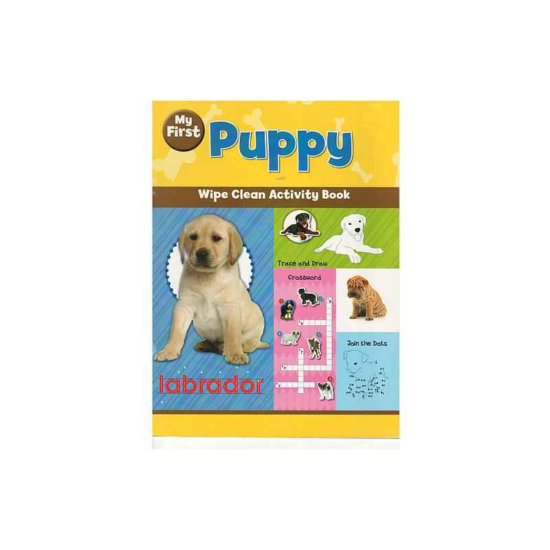 My First : Puppy Wipe Clean Activity Book9780755491216